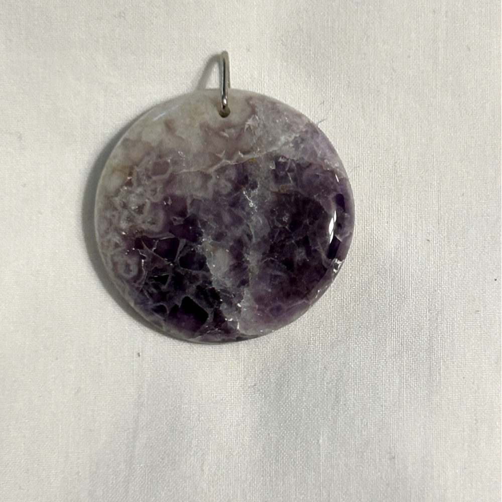 Purple Amethyst Gemstone Pendent
